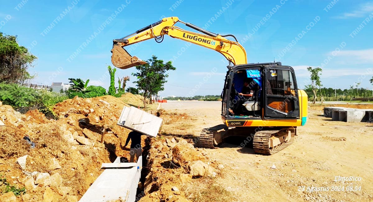 Project Pemasangan Saluran Drainase Uditch & Cover Uditch - Summarecon Mutiara Makassar