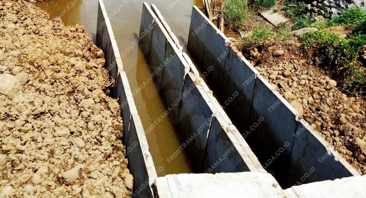 Project Saluran Drainase Utama Double Uditch & Cover Uditch - Waterfront City 2, Tajung Bunga, Makassar