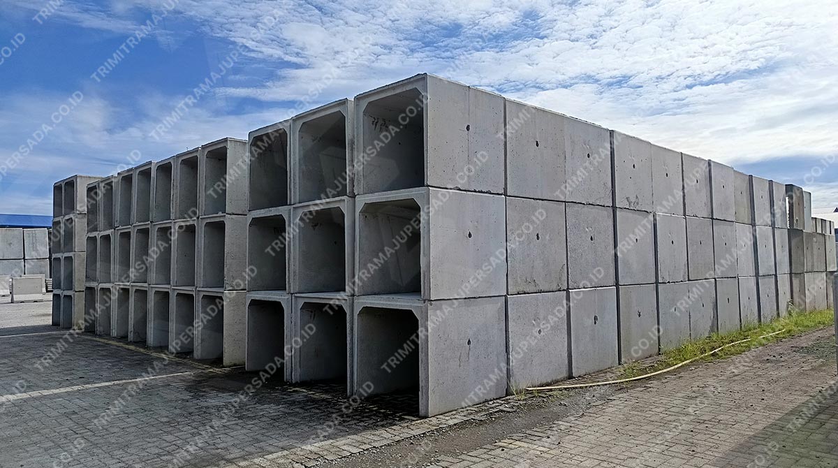 saluran u beton